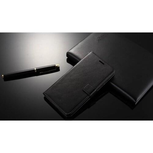 10pcs/lot free shipping Book Style Crazy Horse Lines Leather Wallet Case Stand Cover with Card Slots For Letv Le 2 / Le 2 Pro