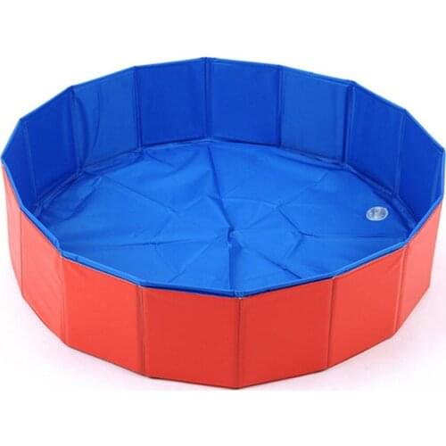 Large Foldable Dog Swimming Pool Pet Dog Bath Pool Pet Bath Swimming Tub Collapsible Pet Bathing Tub For Dogs Cats Pet Shower