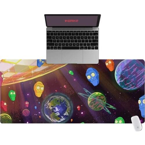 Large Office Computer Desk Mat Table Keyboard Big Mouse Pad Cartoon Universe Laptop Cushion Desk Non-slip Mat Gamer Mousepad Mat