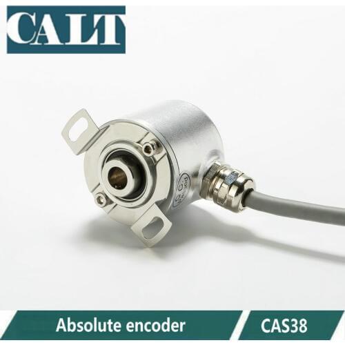 CAS38H12E06LB RS485 & 4-20mA analog output 12bits 6mm blind hollow sahft absolute encoder