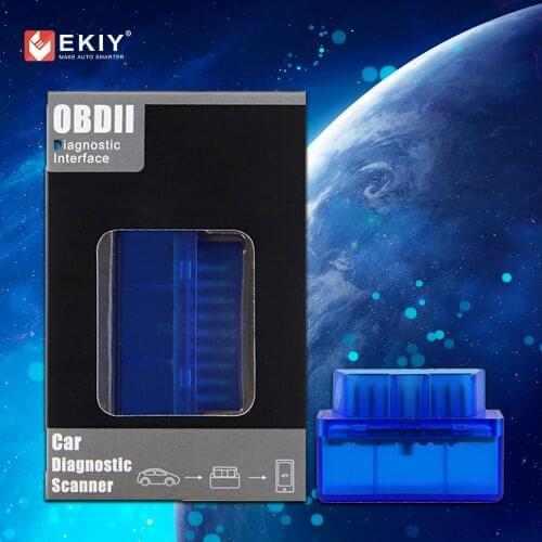 EKIY OBDII ELM327 Bluetooth V2.1 Android Car DVD Scanner Auto Diagnostic Tool Free Shipping