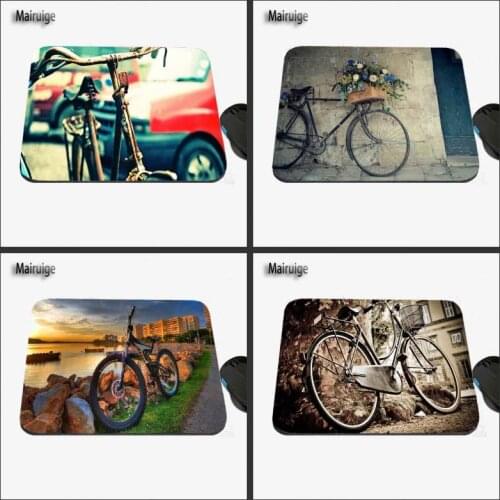 Retro Bike Custom Design Image, High Quality Anti-skid Fashion Computer and Laptop Computer Mouse Mat Decorate Your Desk