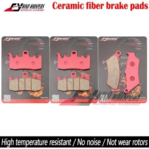 Ceramic Front Rear Brake Pads For BMW R 1200 GS R1200 R1200GS (K50) Adventure R 1200 R R1200R R1200RS R1200RT R 1200 RS RT Sport