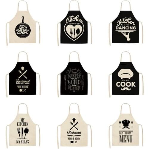 New 2021 Nordic Style Work Apron Hot Sale Kitchenware Series Cotton and linen apron parent-child diy apron