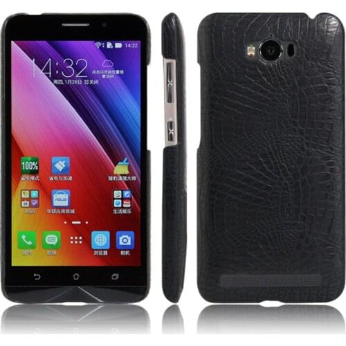 Luxury Crocodile Skin Back Phone Case For Asus ZenFone Max ZC550KL 5.5 inch Pu Leather Back Cover Case