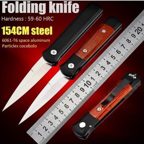 Folding blade pocket knives hunting knife survival outdoor utility tactical camping self defense knife