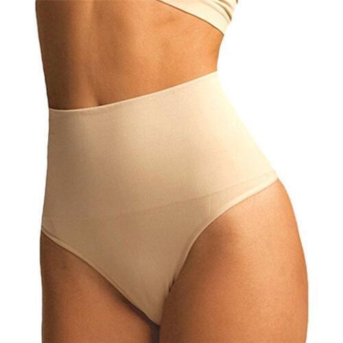 High Waist Body Shaper Slimming Butt Lifter Panties Thong G String Tummy Control Waist Underbust Shapewear Binder Trans