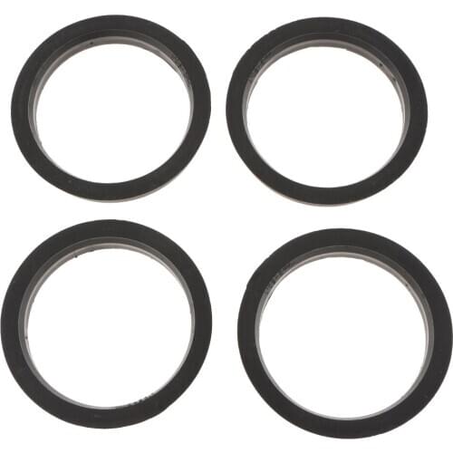OD 73.1mm -ID 60.1mm/OD 73.1mm-ID 64.1mm/OD 73.1mm-ID 67.1mm - Black Plastic Hubrings Wheel Centerbore - 4 Pcs