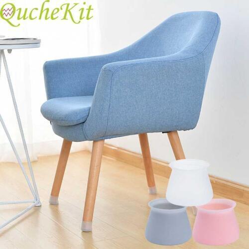4/8/16pcs Table Chair Leg Silicone Cap Pad Floor Protector Foot Protection Bottom Cover Furniture Non-slip Table Feet Cover Pads