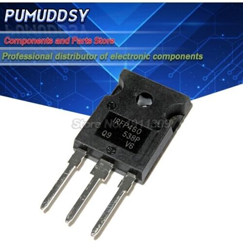 5PCS IRFP460 channel field effect tube IRFP460 20A / 500V / 0.27ohm / 280W TO - 247