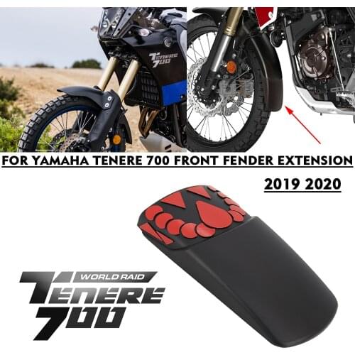 Motorcycle Accessories Front Fender Extension, front fender rear extension TENERE 700 for Yamaha Tenere 700 T7 T700 2020