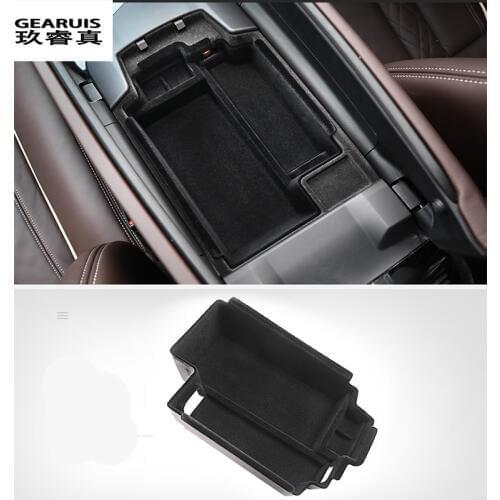 Car styling central storage box armrest remoulded car glove storage box cover For BMW New 5 series 528li 530li g38 2018 Year LHD