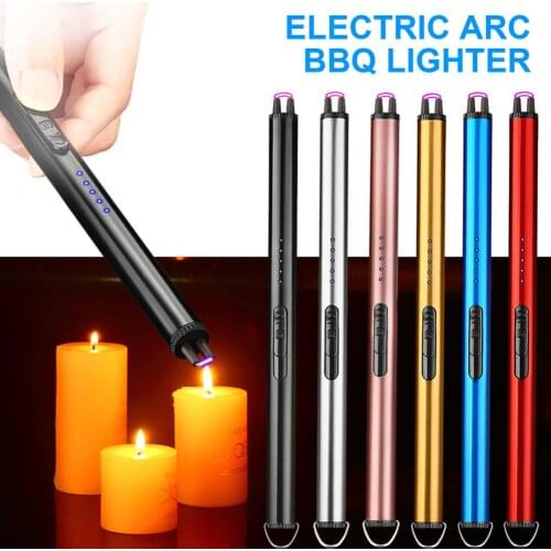 Arc Lighting Tool Portable Hook Rechargeable Lighter Anti-strong Wind Kitchen BBQ Tool Smoking Accessorie For Camping Hiking