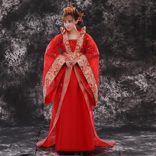 Chinese Women Princess Costume Female Fairy Cosplay Costume Clothing Girl Trailing Hanfu Dress Chinese Traditional Costume 89