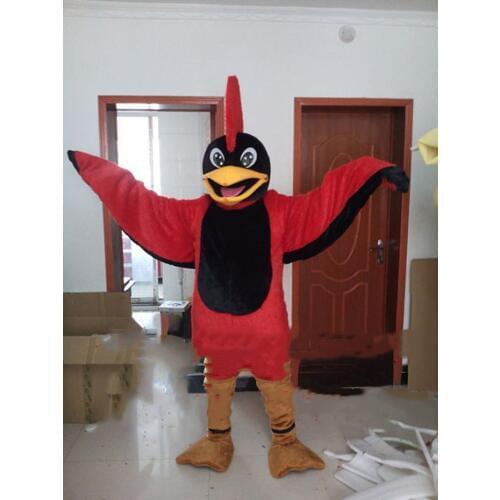 Red Eagle Mascot Costume Suits Cosplay Party Game Dress Clothing Advertising Promotion Chic Carnival Cartoon Character Fursuit