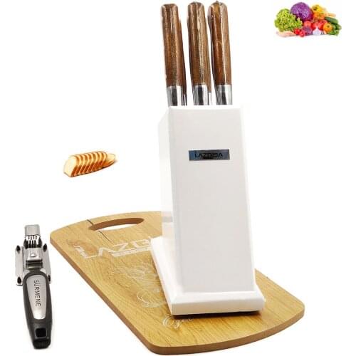 Knife Chef Knife Kitchen Knife Set Pita Pizza Meat Bread Vegetable Fruit Knife White Set