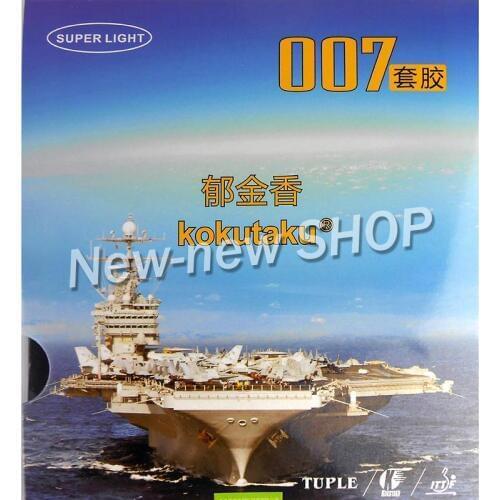 Kokutaku Tuple 007 SUPER LIGHT Pips In Table Tennis Rubber with Sponge for racket ping pong paddle