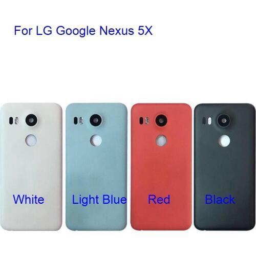New For LG Google Nexus 5X Back Battery Cover Rear Door Housing Case