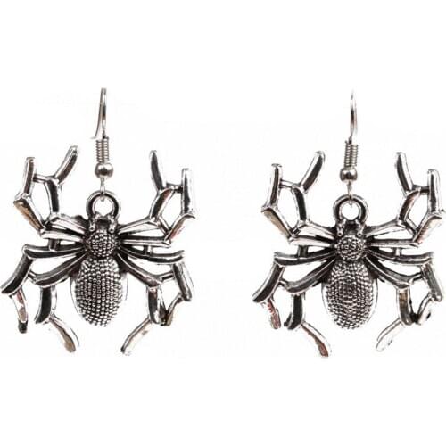 New Punk Style Korean Cute Halloween Skeleton Skull Hand Bone Ghouls Spider Owl Earrings For Gifts Haloween QY0528