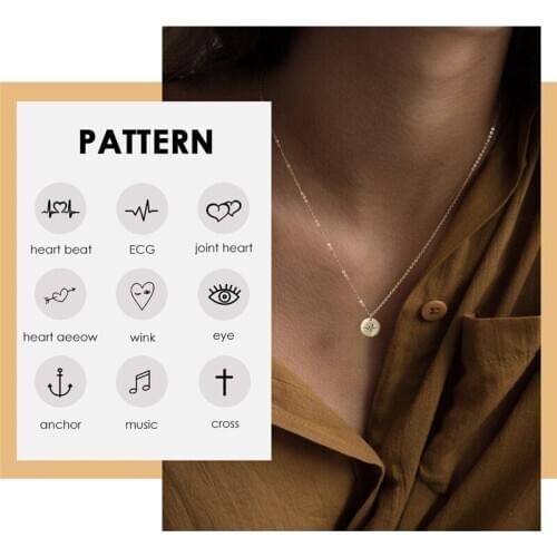 Visunion Personality Style Necklace Heart Cross Custom Design Pendant Necklace Jewelry Fashion Stainless Steel Necklace New