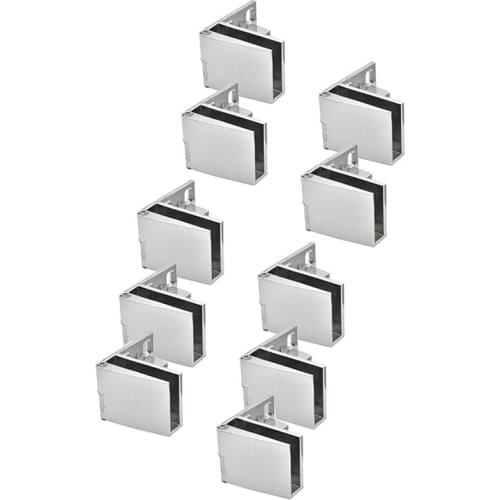 10 Pack Glass Door Hinges Glass Cabinet Door Hinge Glass Wine Cabinet Hinge Glass Display Hinge