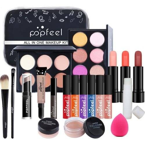 Practical Makeup Set For Beginners Girls Light All-in-one Makeup Multi-functional Waterproof And Durable Suit