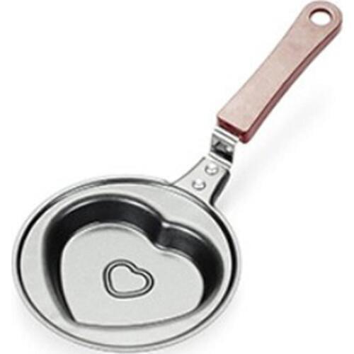 Cute Shape Egg Mold Non-stick Stainless Steel Mini Breakfast Egg Frying Pan Cooking Tool Steel Kitchen Accessories Cookware