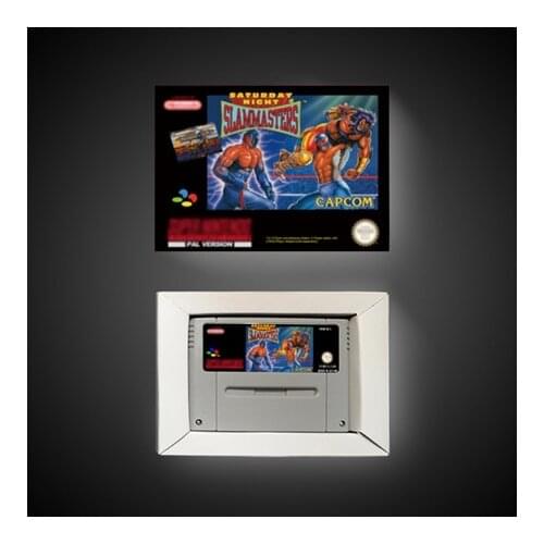 Saturday Night Slam Masters - EUR Version Action Game Card with Retail Box