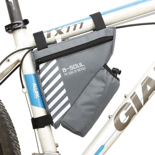 Bicycle Bag Waterproof Bike Triangle Bag Storage Mobile Phone Cycling Bag Bike Tube Pouch Holder Saddle Pannier Accessories