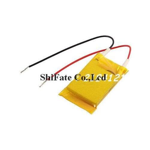 Thermostatic PTC Heating Element 5/12/24/220V 30x24x3mm 5~120W 50~280Degree Constant Temperature PTC Heater Plate Insulated Film