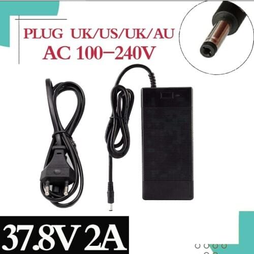 37.8v 2a INPUT100-240V OUT PUT DC: 37.8V 2A charger for 9series lithium li-ion battery Quality Assurance Free Shipping