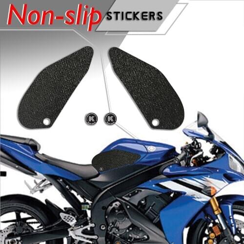 Motorcycle protection pad tank grip fuel tank pad sticker gasoline knee traction side Non-slip decals for YAMAHA 2004-06 YZF-R1