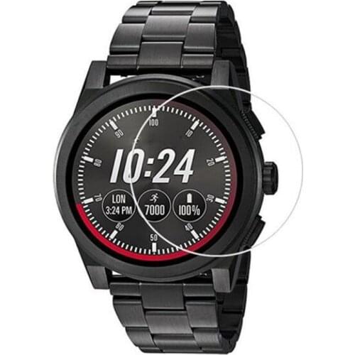 Tempered Glass Protective Film Guard For Michael Kors Access Grayson Gen 2 Watch Smartwatch Screen Protector Cover Protection
