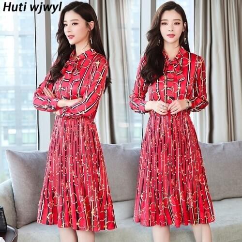 3XL Plus Size Autumn Winter Office Lady Dress 2021 Vintage Long Sleeve korean Midi Dresses Elegant Women Bodycon Party Vestidos