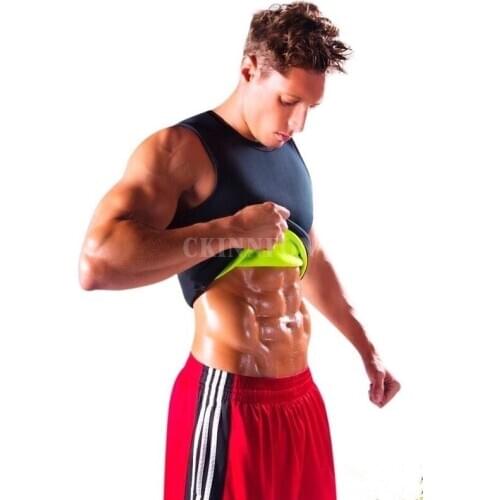 20Pcs/Lot Slimming Belt Belly Men Slimming Running Vest Body Shaper Neoprene Abdomen Fat Burning Shaperwear Waist S-5XL