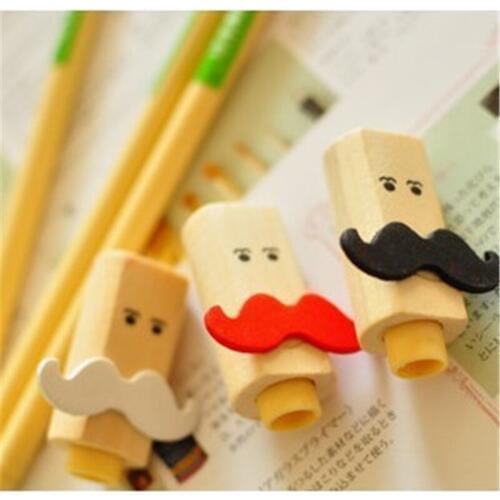 A033 South Korea creative stationery beard cartoon penfactory direct Teaching equipment for office supplies for student supplies