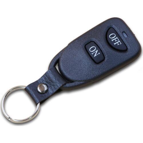 Cheap Price 2CH RF Belt Buckle Transmitter ON OFF Wireless Remote Control with Tracking Number 315/433.92 MHZ