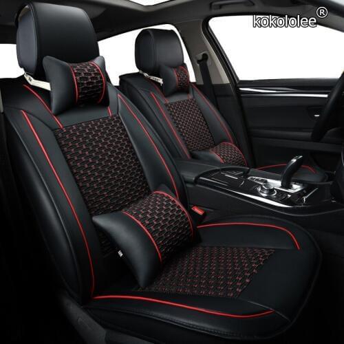 Kokololee 1pcs car seat cover For Volkswagen polo 9n polo sedan 6r touareg passat b3 Golf 7 caddy Tiguan auto accessories seats