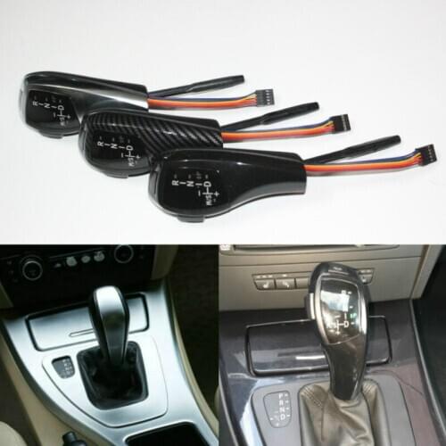 For BMW 1 3 5 6 X1 X3 X5 Z4 Series LED Gear Shift Knob E39 E53 E38 E60 E61 E46 E63 E90 E92 E93 E81 E82 E87 E88 E89 Shifter Lever