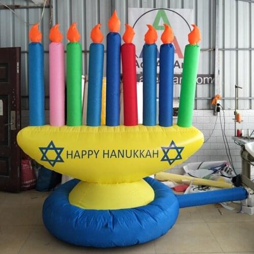 Giant Inflatable Hanukkah Decorations For Jews Holiday