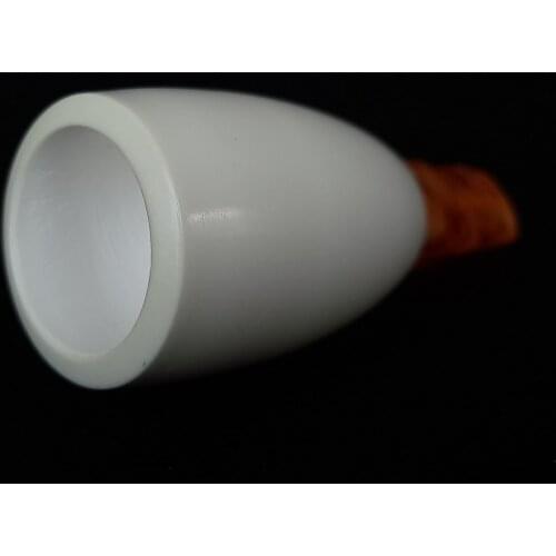 Handcarved AGovem Meerschaum Cigar Holder Handmade Mouthpiece Tip Humidor Tobacco Case Vintage Box AGM-38