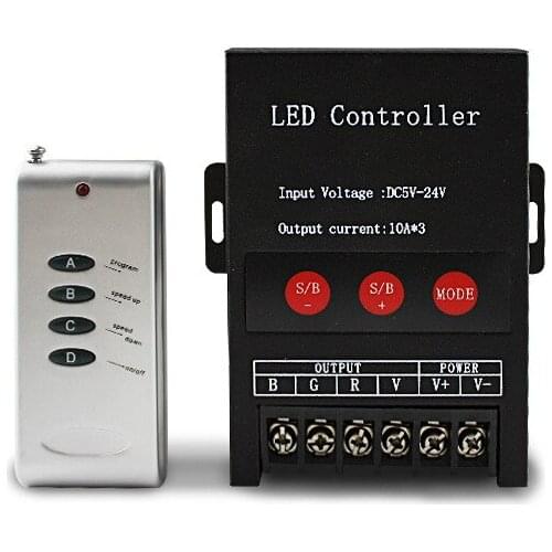 Multi flashing Modes Eagle Eye Auto LED Strobe Flash Wireless Remote Control controller kit for Fog Light Led bar Daytime lamp