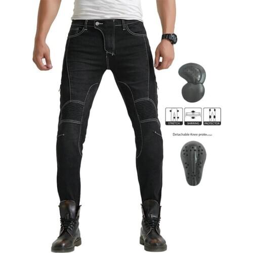 The new motorcycle jeans four seasons motorcycle jeans anti-fall racing jeans three colors to choose from
