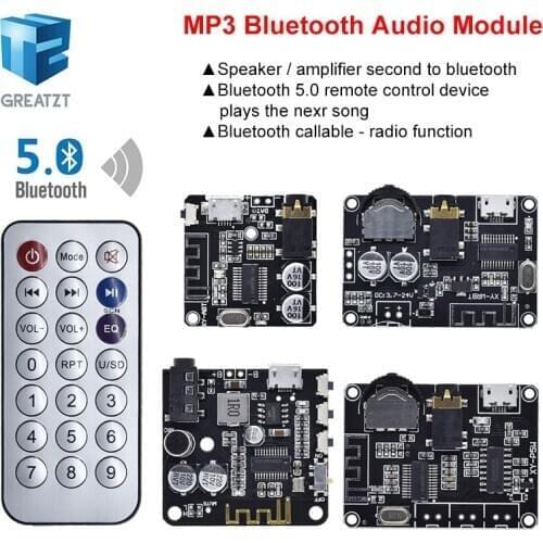 Bluetooth Audio Receiver board Bluetooth 5.0 mp3 lossless decoder board Wireless Stereo Music With Power Amplifier Module