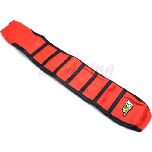 Pro Ribbed Motorcycle Soft-Girp Gripper Rubber Soft Seat Cover For HONDA CRF250R 10 12 13 CRF450R 09-12