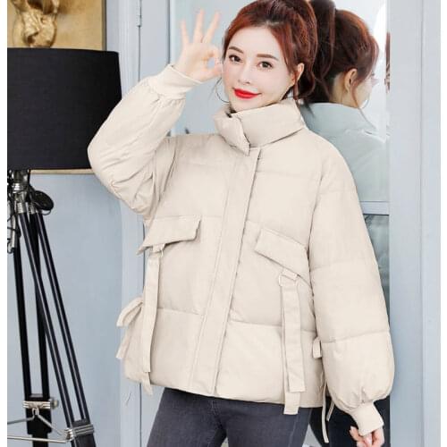 Winter Jacket Parkas Coat 2020 New Women Down Cotton Jacket Warm Overcoat Cotton Padded Jacket Female Parka Outwear Plus Size