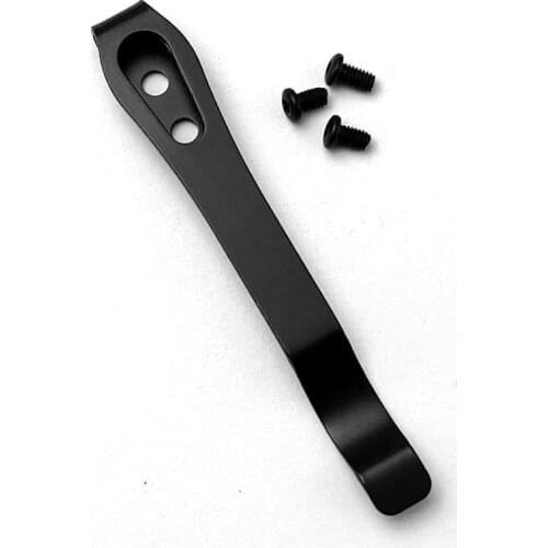 1piece Stainless Steel Back Clip for DIY Folding Pocket Knife Tool Custom Back Clip Folding Knife DIY Accessories