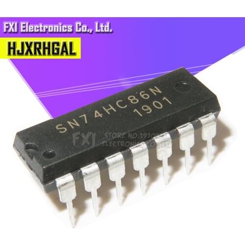 10PCS SN74HC86N SN74HC86 DIP14 DIP 74HC86N 74HC86 new original