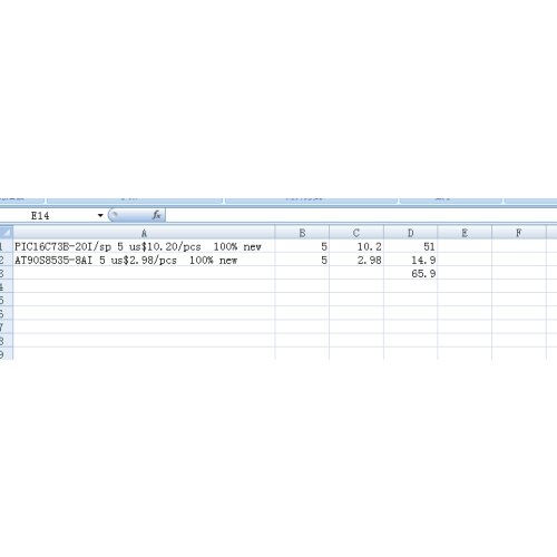 100% Original New PIC16C73B-20I/sp