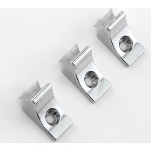 10pcs Right Angle Glass Shelf Suction Cup Fixing Support Clip Bracket Clamp Glass Holder Glass Shelf Bracket Cabinet Mezzanine